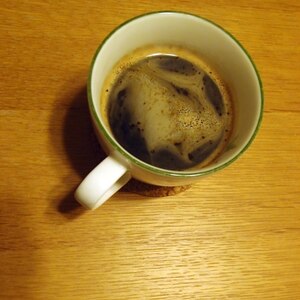 有塩バター入りコーヒー